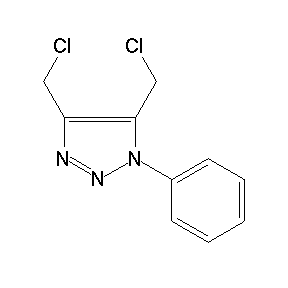 SBB014672 4,5-bis(chloromethyl)-1-phenyl-1,2,3-triazole