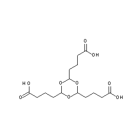 SBB014693 4-[4,6-bis(3-carboxypropyl)-1,3,5-trioxan-2-yl]butanoic acid