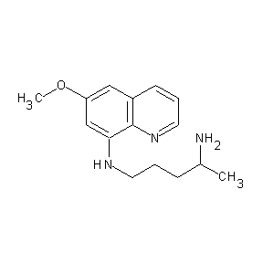 SBB014918 (4-aminopentyl)(6-methoxy(8-quinolyl))amine
