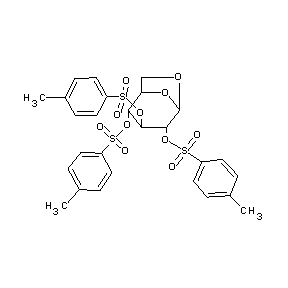 SBB017134 2,4-bis[(4-methylphenyl)sulfonyloxy]-6,8-dioxabicyclo[3.2.1]oct-3-yl 4-methylb enzenesulfonate