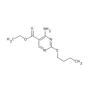SBB017251 ethyl 4-amino-2-butylthiopyrimidine-5-carboxylate