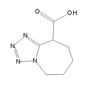 SBB018682 5H,6H,7H,8H,9H-1,2,3,4-tetraazolo[1,5-a]azaperhydroepine-9-carboxylic acid