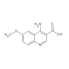 SBB018963 4-amino-6-methoxyquinoline-3-carboxylic acid