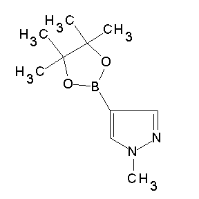 SBB019151 4,4,5,5-tetramethyl-2-(1-methylpyrazol-4-yl)-1,3,2-dioxaborolane