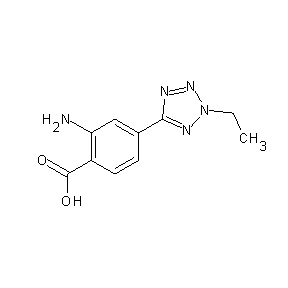SBB019371 2-amino-4-(2-ethyl(1,2,3,4-tetraazol-5-yl))benzoic acid