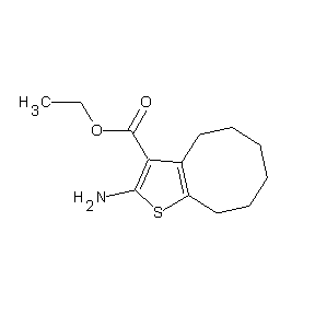 SBB019611 ethyl 2-amino-4,5,6,7,8,9-hexahydrocycloocta[1,2-b]thiophene-3-carboxylate