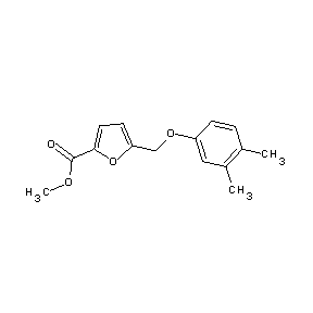 SBB019736 methyl 5-[(3,4-dimethylphenoxy)methyl]furan-2-carboxylate