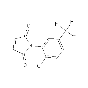 SBB019852 1-[2-chloro-5-(trifluoromethyl)phenyl]azoline-2,5-dione