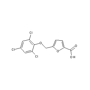 SBB020366 5-[(2,4,6-trichlorophenoxy)methyl]furan-2-carboxylic acid