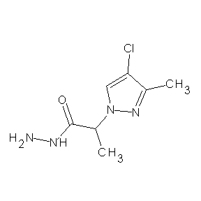 SBB020455 2-(4-chloro-3-methylpyrazolyl)propanohydrazide