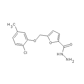 SBB021032 5-[(2-chloro-5-methylphenoxy)methyl]furan-2-carbohydrazide
