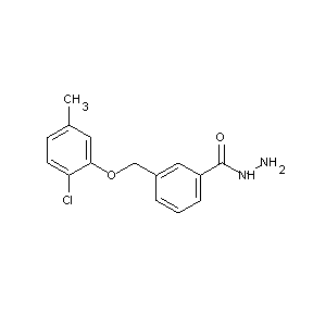 SBB021055 3-[(2-chloro-5-methylphenoxy)methyl]benzenecarbohydrazide