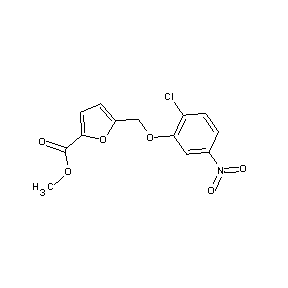 SBB021327 methyl 5-[(2-chloro-5-nitrophenoxy)methyl]furan-2-carboxylate