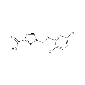 SBB021520 1-[(2-chloro-5-methylphenoxy)methyl]pyrazole-3-carboxylic acid