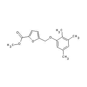 SBB021661 methyl 5-[(2,3,5-trimethylphenoxy)methyl]furan-2-carboxylate