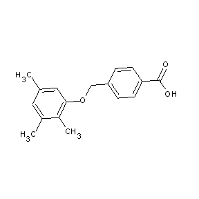 SBB021680 4-[(2,3,5-trimethylphenoxy)methyl]benzoic acid