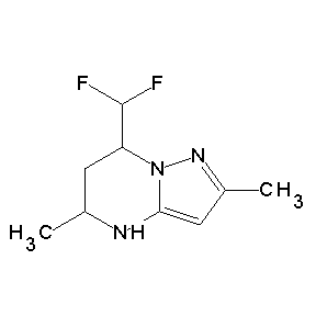 SBB021853 7-(difluoromethyl)-2,5-dimethyl-4H,5H,6H,7H-pyrazolo[1,5-a]1,3-diazaperhydroin e