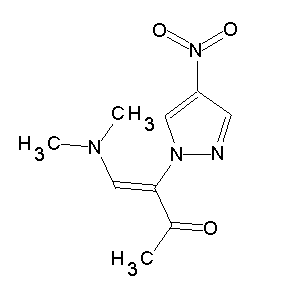 SBB022263 (3E)-4-(dimethylamino)-3-(4-nitropyrazolyl)but-3-en-2-one