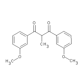 SBB022633 1,3-bis(3-methoxyphenyl)-2-methylpropane-1,3-dione