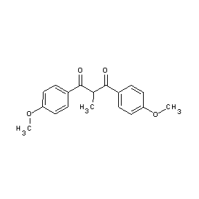 SBB022651 1,3-bis(4-methoxyphenyl)-2-methylpropane-1,3-dione