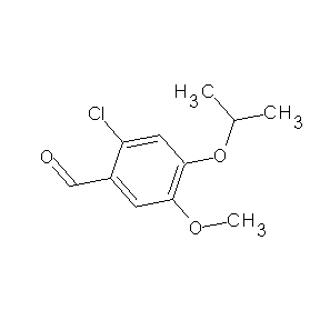 SBB023441 2-chloro-5-methoxy-4-(methylethoxy)benzaldehyde