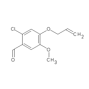 SBB023442 2-chloro-5-methoxy-4-prop-2-enyloxybenzaldehyde