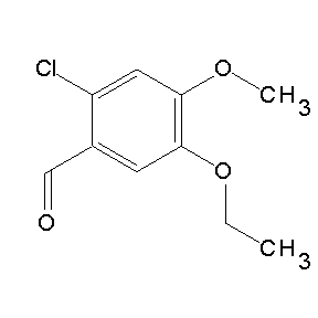 SBB023493 2-chloro-5-ethoxy-4-methoxybenzaldehyde