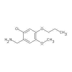 SBB023659 (2-chloro-5-methoxy-4-propoxyphenyl)methylamine