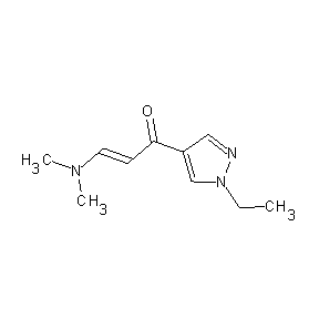SBB023759 (2Z)-3-(dimethylamino)-1-(1-ethylpyrazol-4-yl)prop-2-en-1-one