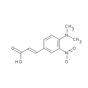 SBB023890 (2E)-3-[4-(dimethylamino)-3-nitrophenyl]prop-2-enoic acid