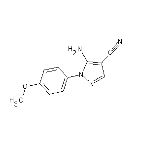 SBB024026 5-amino-1-(4-methoxyphenyl)pyrazole-4-carbonitrile