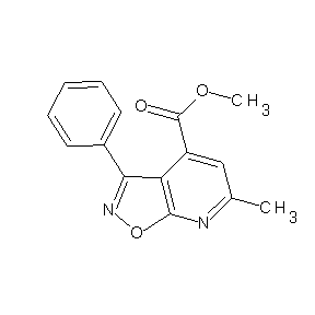 SBB025241 methyl 6-methyl-3-phenylisoxazolo[5,4-b]pyridine-4-carboxylate