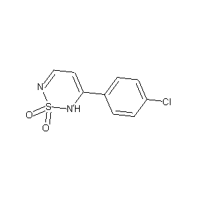 SBB025329 3-(4-chlorophenyl)-2H-1,2,6-thiadiazine-1,1-dione