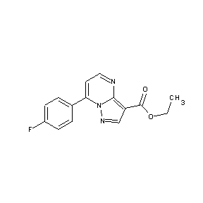 SBB025434 ethyl 7-(4-fluorophenyl)-8-hydropyrazolo[1,5-a]pyrimidine-3-carboxylate