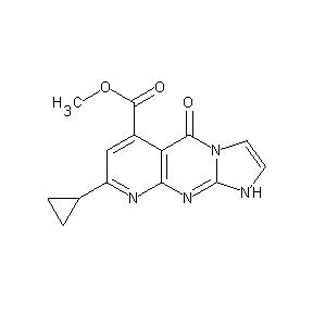 SBB025465 methyl 8-cyclopropyl-5-oxo-4-hydro-4-imidazolino[1,2-a]pyridino[2,3-d]pyrimidi ne-6-carboxylate