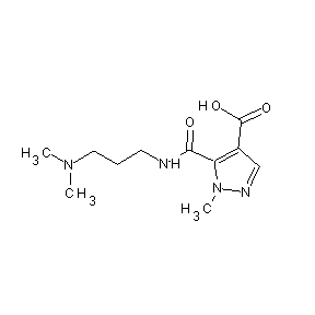 SBB025515 5-{N-[3-(dimethylamino)propyl]carbamoyl}-1-methylpyrazole-4-carboxylic acid