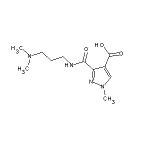 SBB025516 3-{N-[3-(dimethylamino)propyl]carbamoyl}-1-methylpyrazole-4-carboxylic acid
