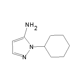 SBB025824 1-cyclohexylpyrazole-5-ylamine