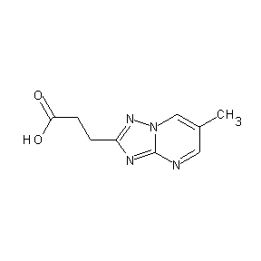 SBB026524 3-(6-methyl-8-hydro-1,2,4-triazolo[1,5-a]pyrimidin-2-yl)propanoic acid