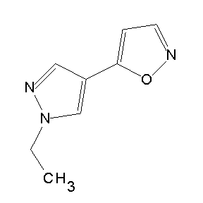 SBB026831 5-(1-ethylpyrazol-4-yl)isoxazole