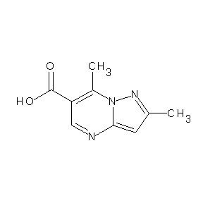 SBB026876 2,7-dimethyl-8-hydropyrazolo[1,5-a]pyrimidine-6-carboxylic acid