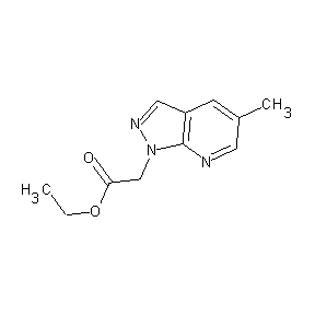 SBB026939 ethyl 2-(5-methylpyrazolo[5,4-b]pyridinyl)acetate