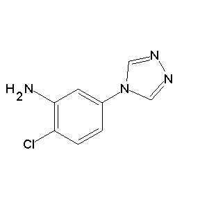 SBB027201 2-chloro-5-(1,2,4-triazol-4-yl)phenylamine