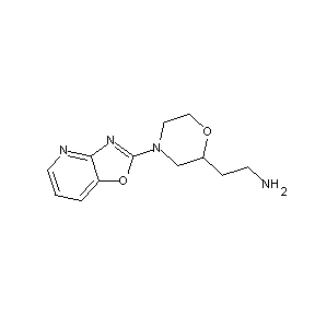 SBB046453 2-(4-(1,3-oxazolino[4,5-b]pyridin-2-yl)morpholin-2-yl)ethylamine
