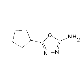 SBB046607 5-cyclopentyl-1,3,4-oxadiazole-2-ylamine