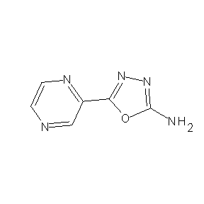 SBB046614 5-pyrazin-2-yl-1,3,4-oxadiazole-2-ylamine
