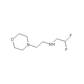 SBB046674 (2,2-difluoroethyl)(2-morpholin-4-ylethyl)amine