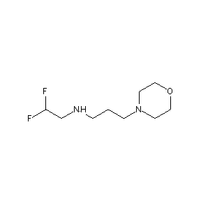 SBB046675 (2,2-difluoroethyl)(3-morpholin-4-ylpropyl)amine