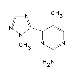 SBB051567 5-methyl-4-(1-methyl(1,2,4-triazol-5-yl))pyrimidine-2-ylamine