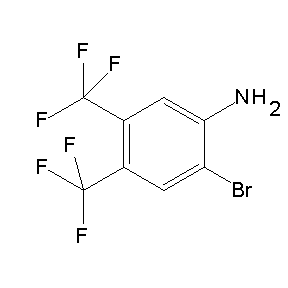SBB051689 4,5-bis(trifluoromethyl)-2-bromophenylamine
